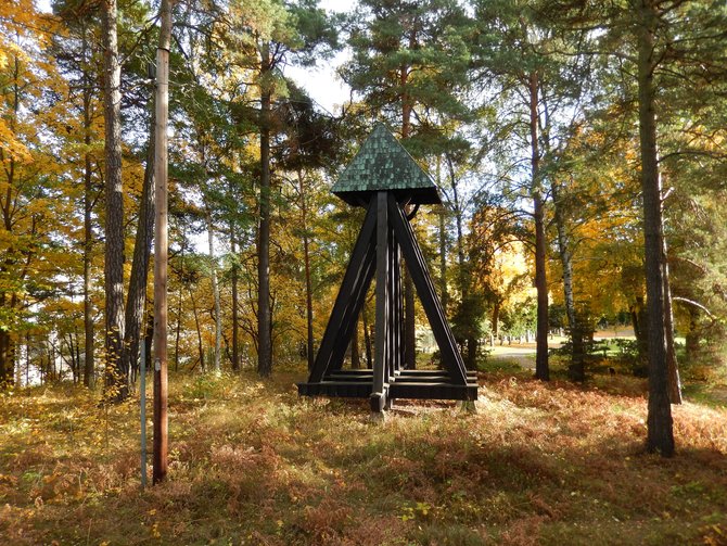Klocktornet på Västberga begravningsplats